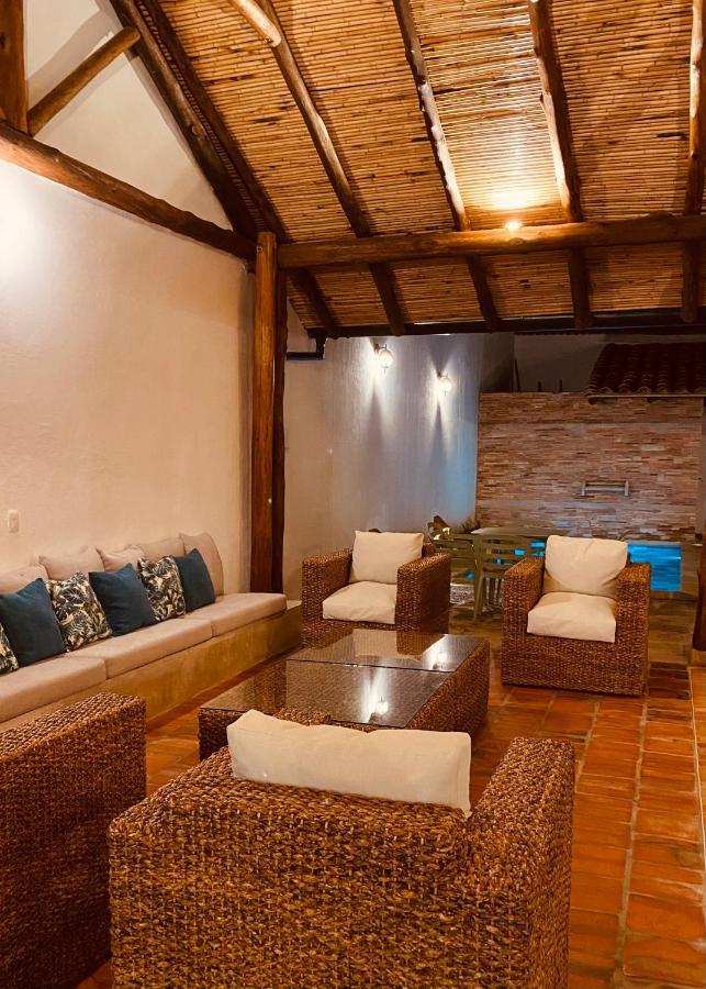 Casa Santo Domingo Guadalupe Santander Hotell Eksteriør bilde
