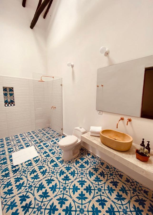 Casa Santo Domingo Guadalupe Santander Hotell Eksteriør bilde