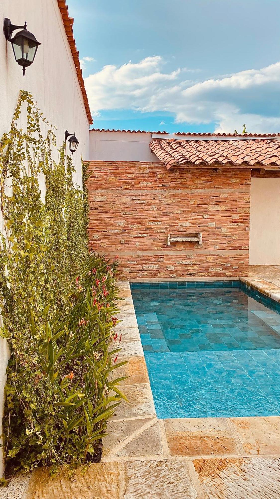 Casa Santo Domingo Guadalupe Santander Hotell Eksteriør bilde